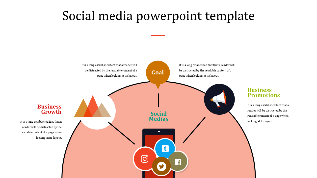 social media powerpoint template